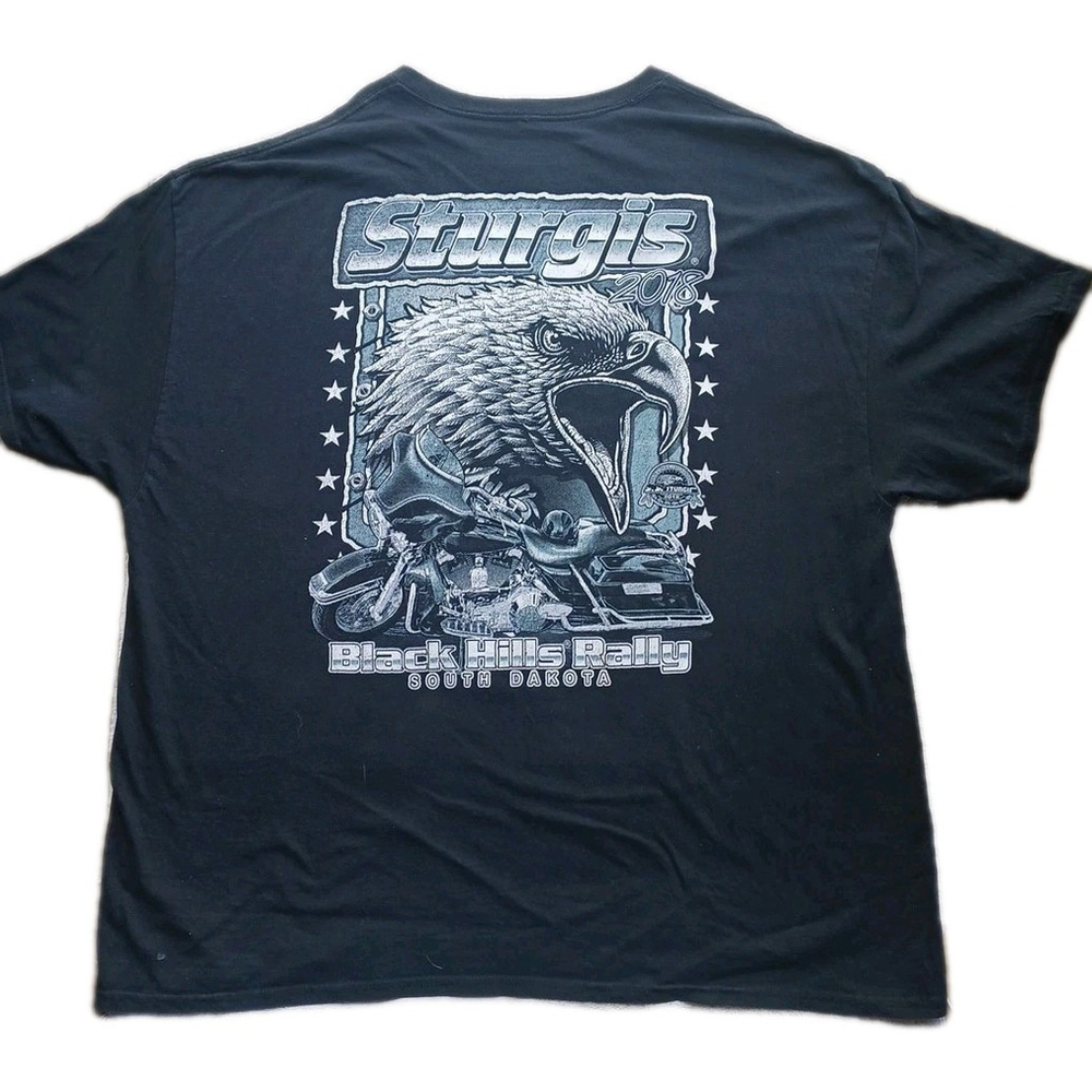 Vintage Sturgis 2018 Black Hills Rally T-Shirt Men's 3XL